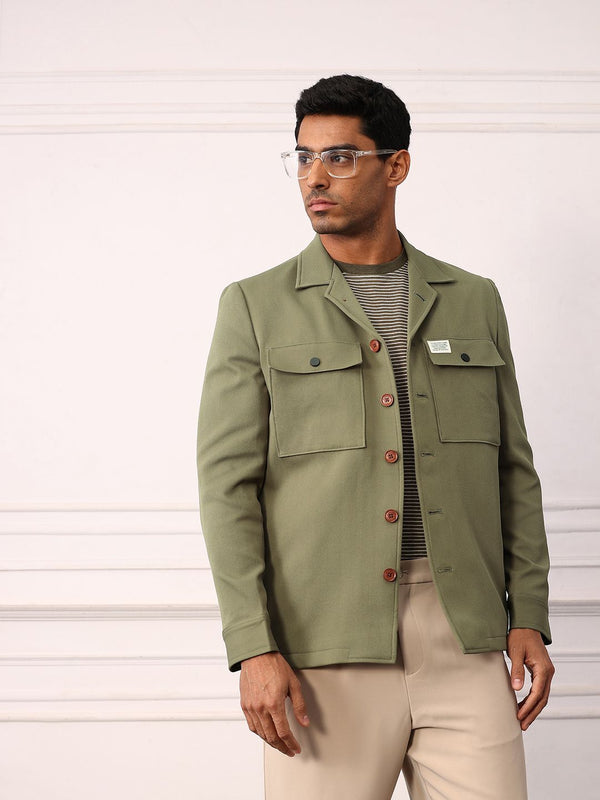 Mr Bowerbird Double Pocket Resort Collar Tailored Jacket
