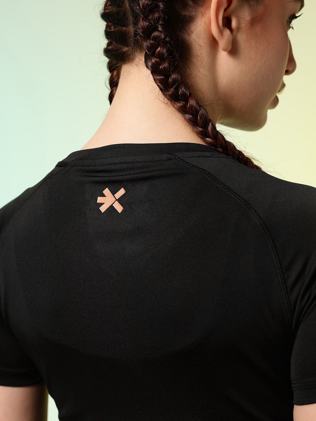 HRX by Hrithik Roshan ACTIVE-GODDESS Slim Fit Rapid Dry Training Crop T-shirt