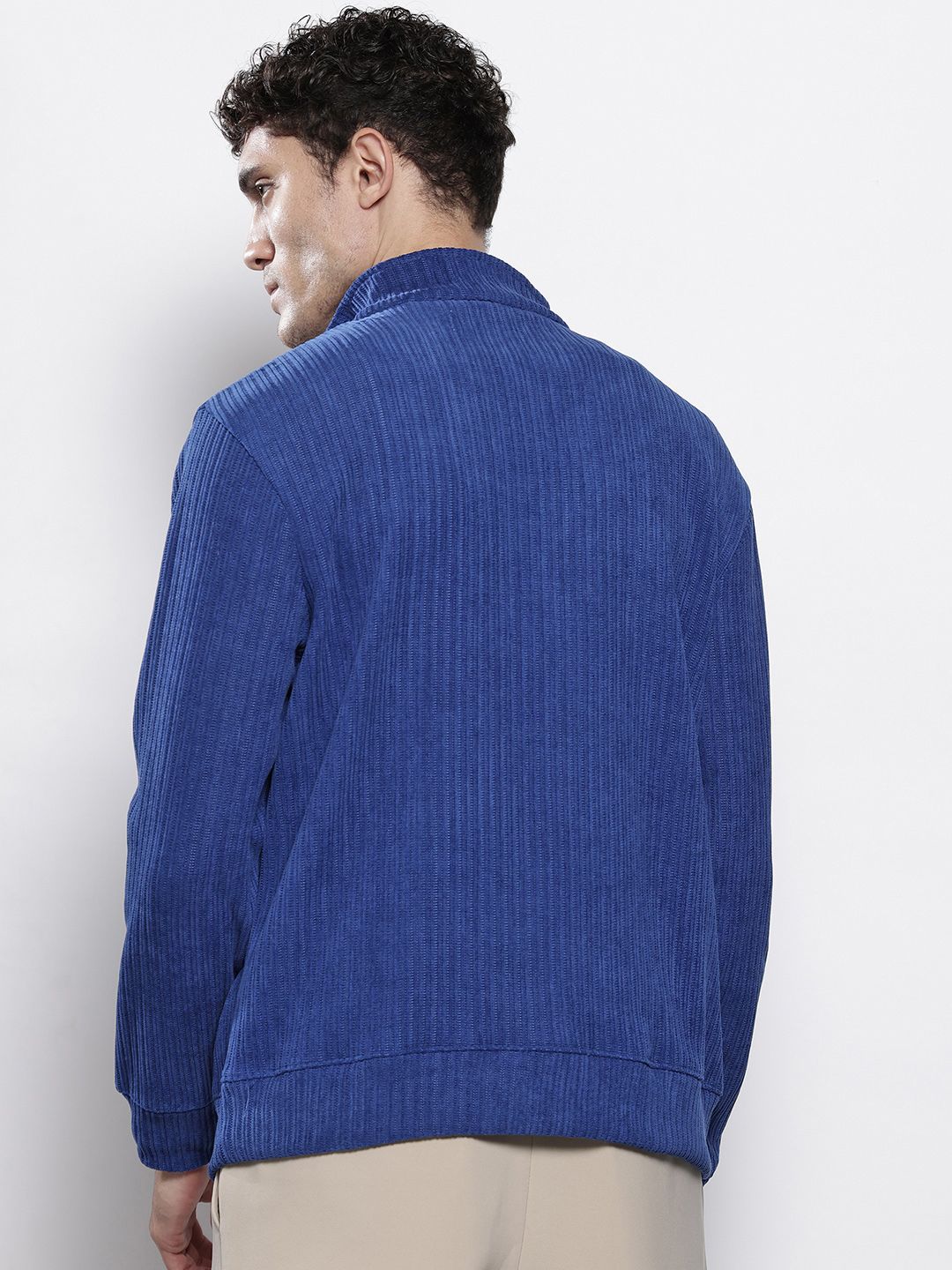 The Indian Garage Co Embroidered Corduroy Sweatshirt