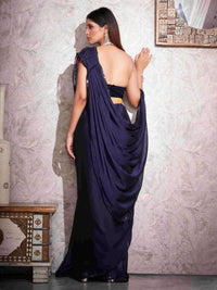 Tikhi Imli Embellished Sequinned Half and Half Saree