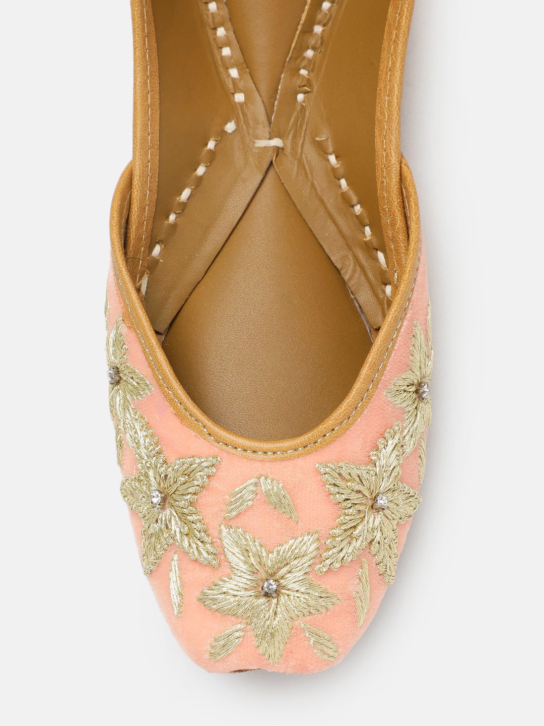 House of Pataudi Women Embellished Mojaris