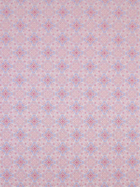 BOMBAY DYEING Epigram Pink Printed Pure Cotton 120 TC Queen Bedsheet Set 2.24 m X 2.54 m