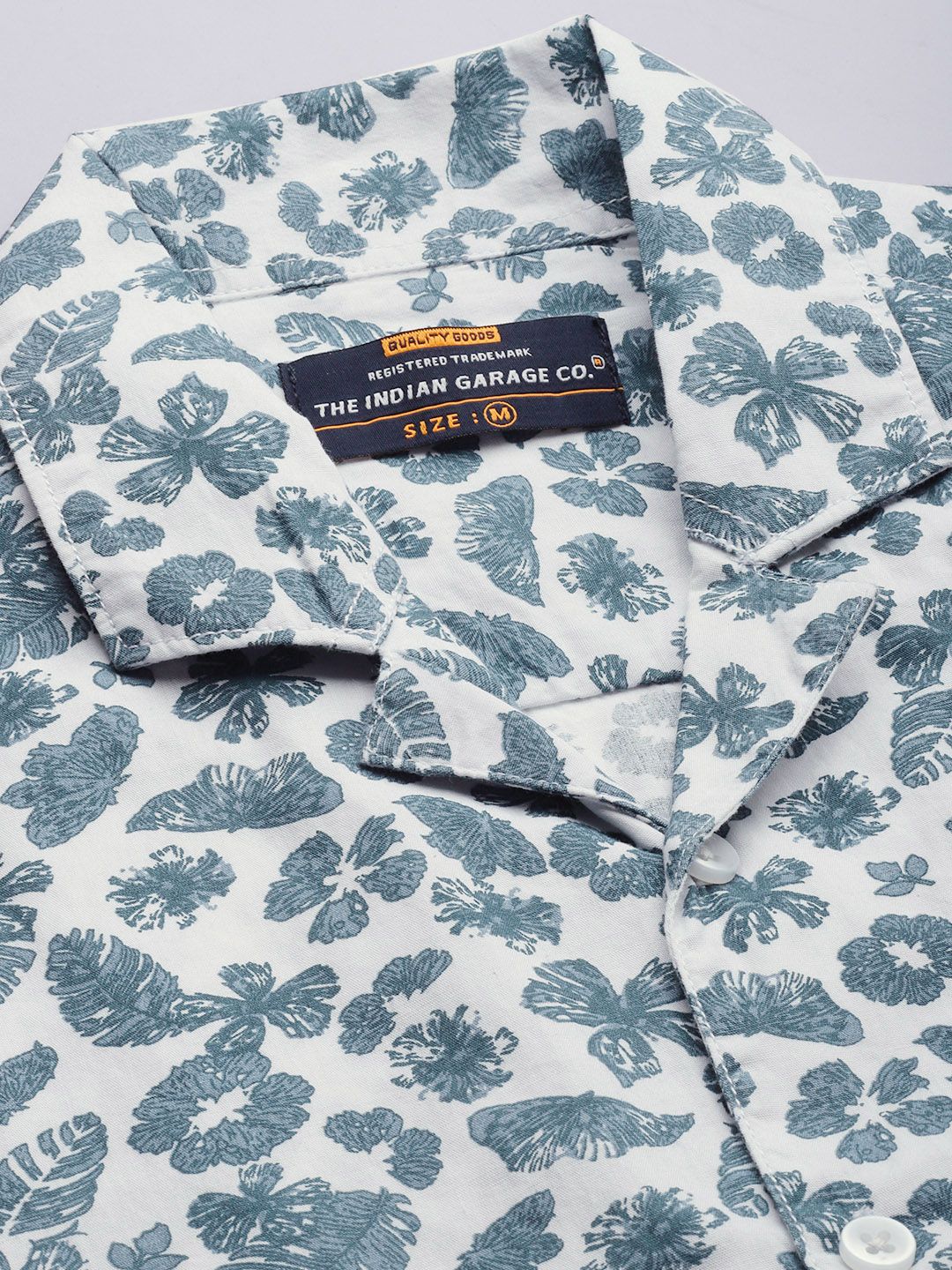 The Indian Garage Co Men White Printed Night suit