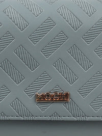 Mochi Women Geometric Textured Envelope Wallet