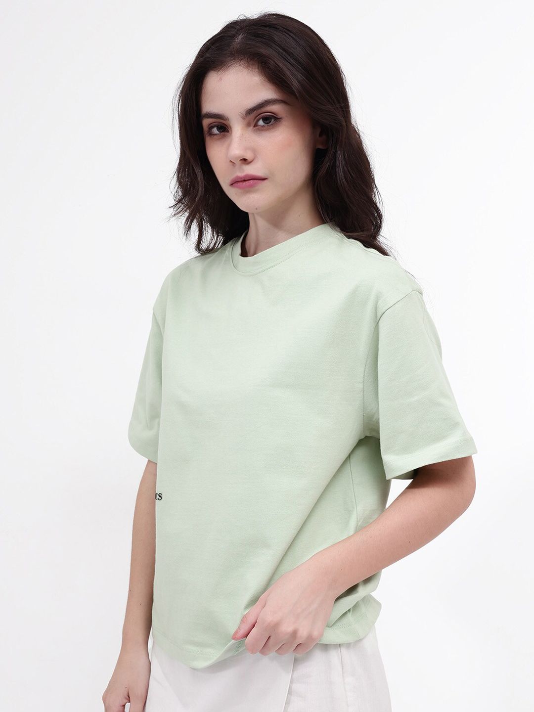 T-Shirt Lengan Khotbah Wanita yang Dicetak