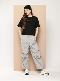 Difference of Opinion Printed Oversized Pure Cotton T-shirt
