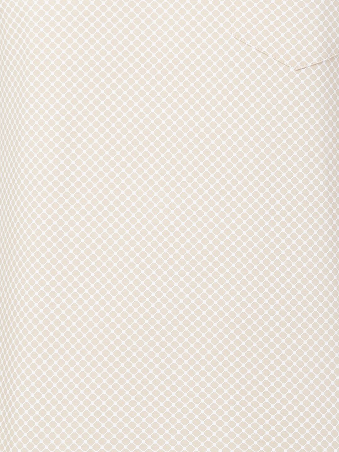 Park Avenue Geometric Printed Polo Collar Cotton Slim Fit T-shirt