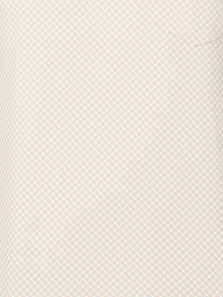 Park Avenue Geometric Printed Polo Collar Cotton Slim Fit T-shirt