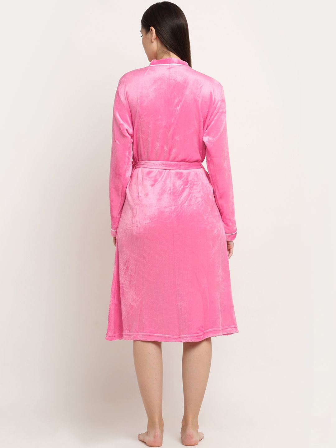 KLOTTHE Woolen Bath Robe With Belt