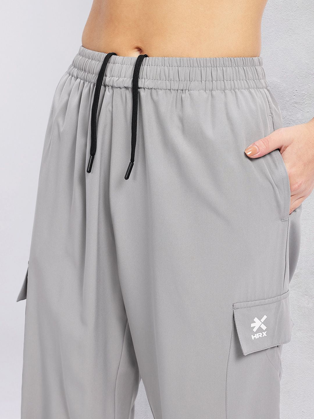 HRX by Hrithik Roshan Women Rapid-Dry Training Cargo Joggers