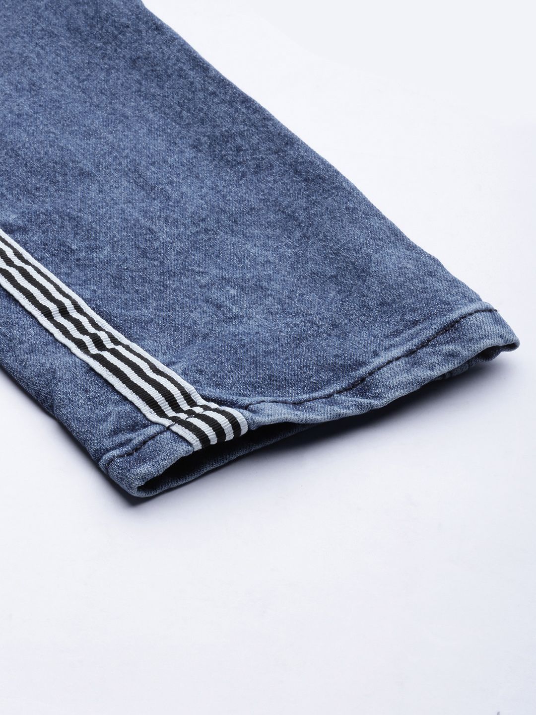 The Indian Garage Co Men Blue Slim Fit Stretchable Jeans
