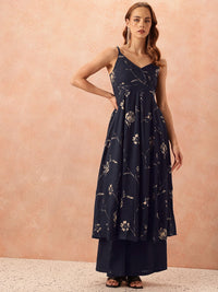 all about you Floral Printed Kurta & Palazzos