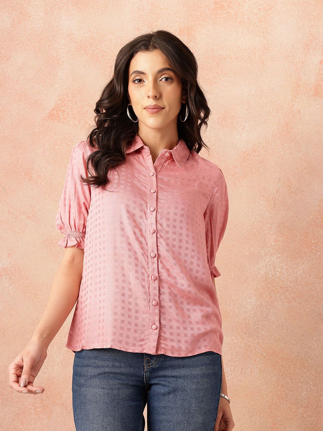all about you Checkered Casual Shirt
