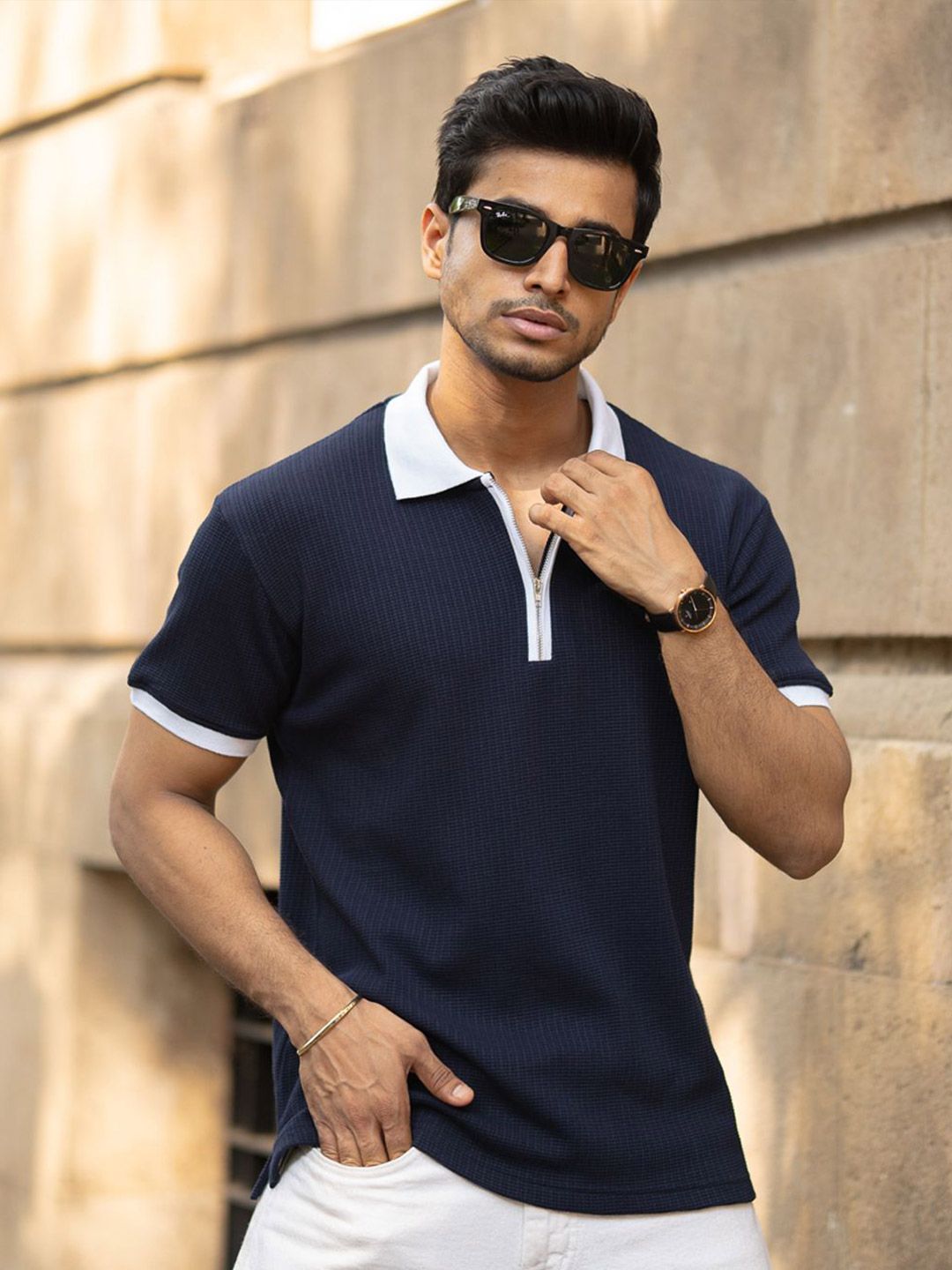Powerlook Polo Collar Cotton T-shirt