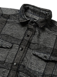 VASTRADO Men Classic Slim Fit Opaque Striped Casual Shirt