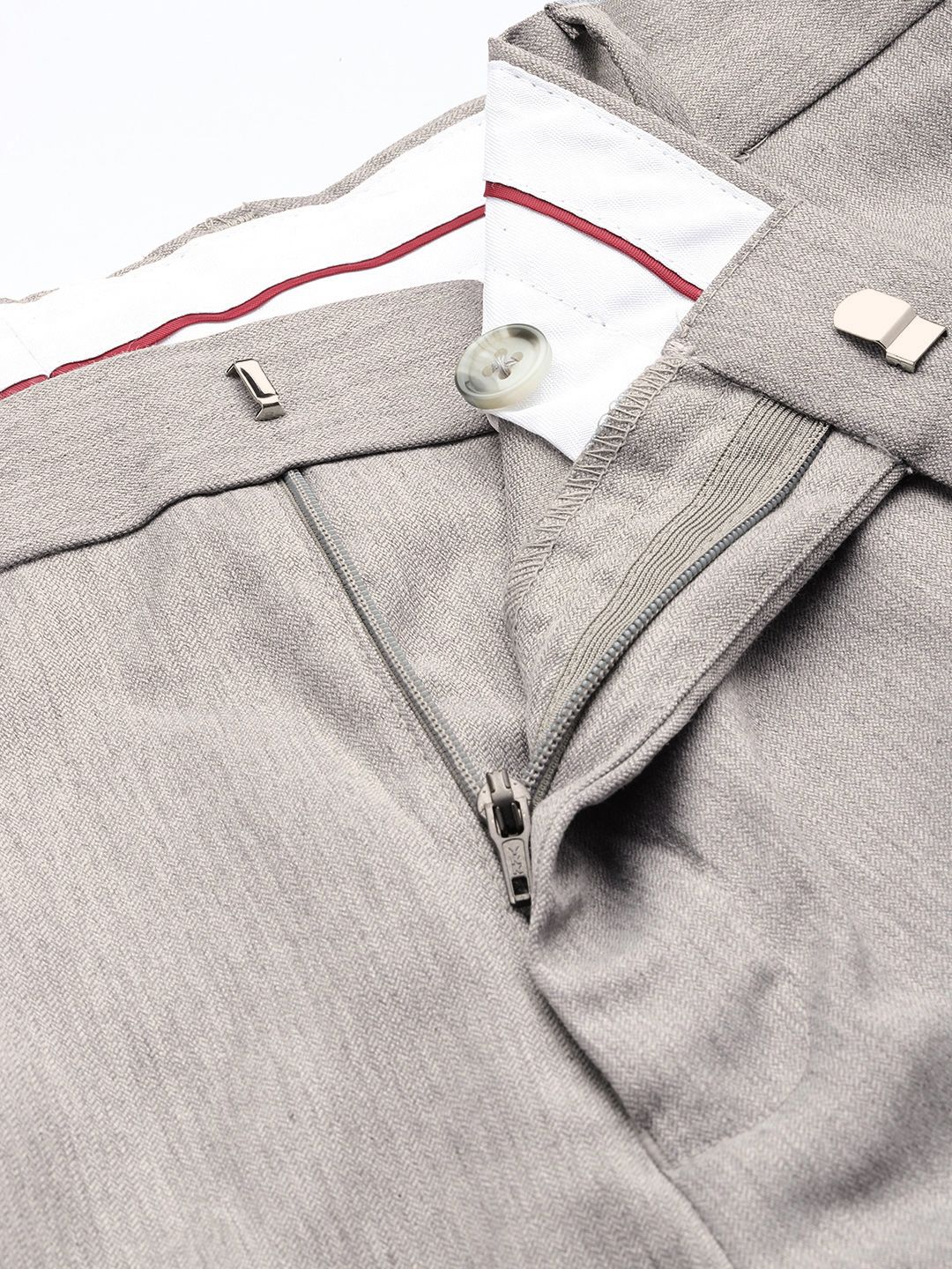 Raymond Men Slim Fit Formal Trousers