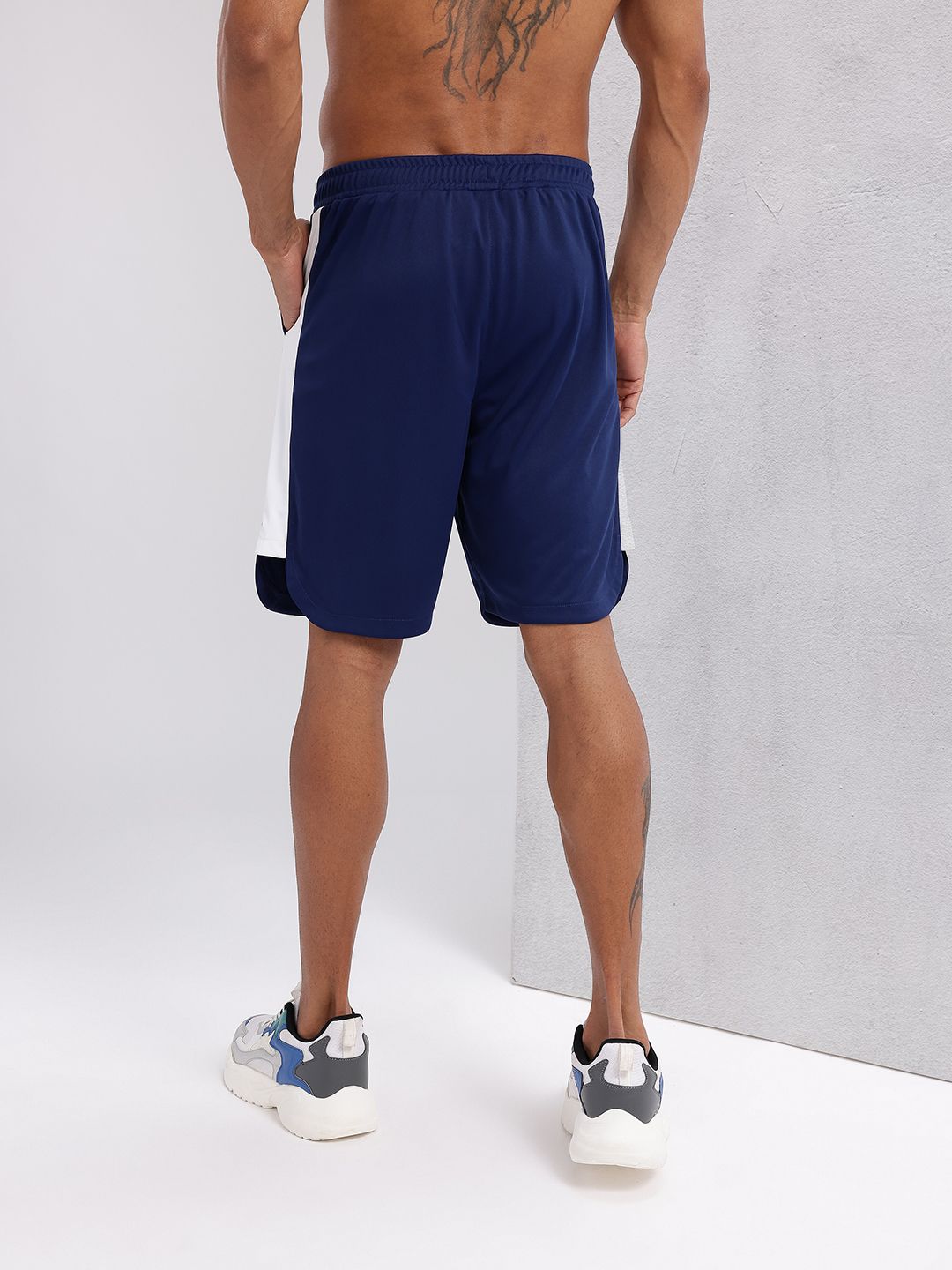 HRX by Hrithik Roshan Men Side-Striped Rapid-Dry Training  Shorts