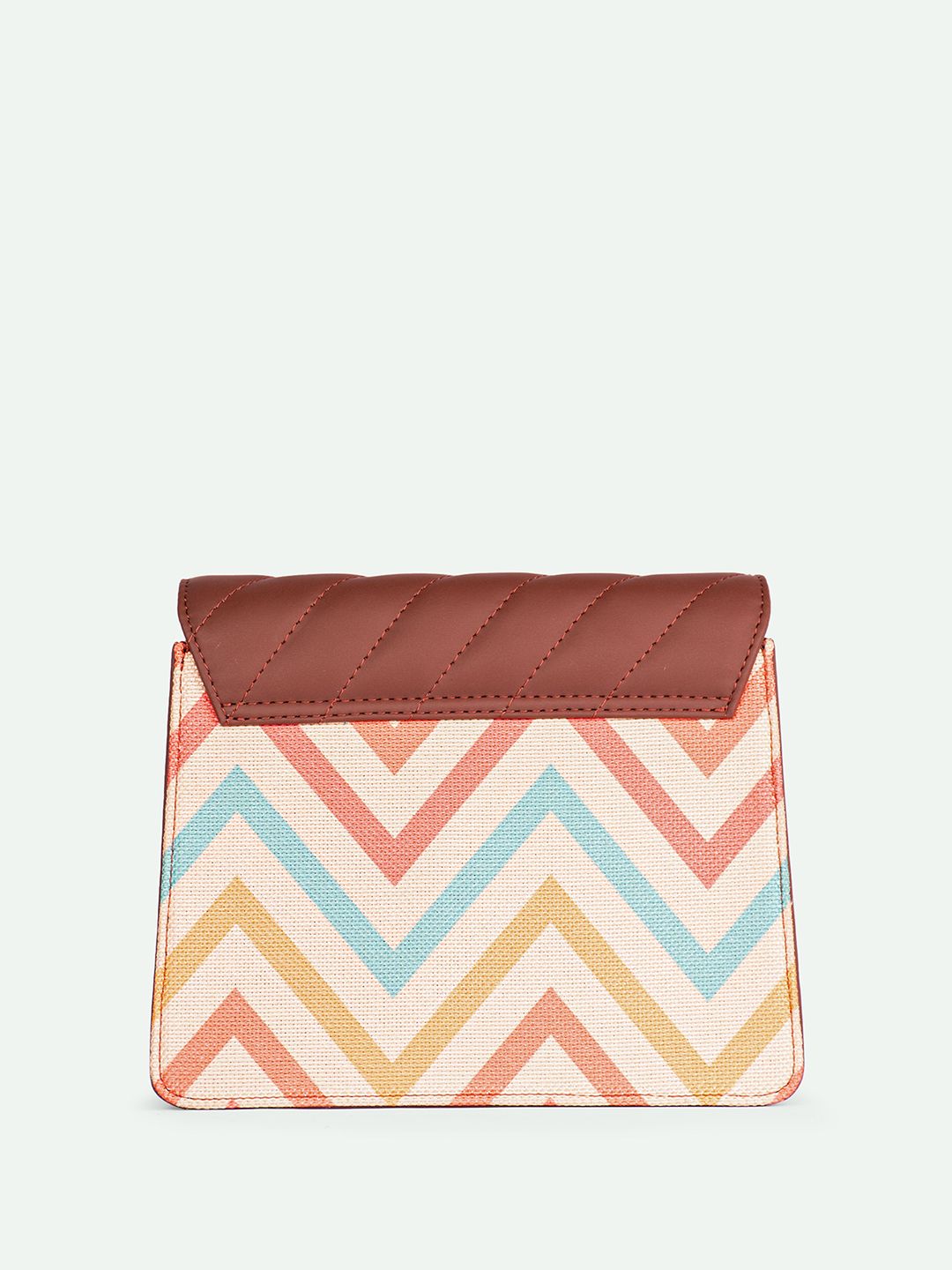 ZOUK Women Printed Structured Sling Bag