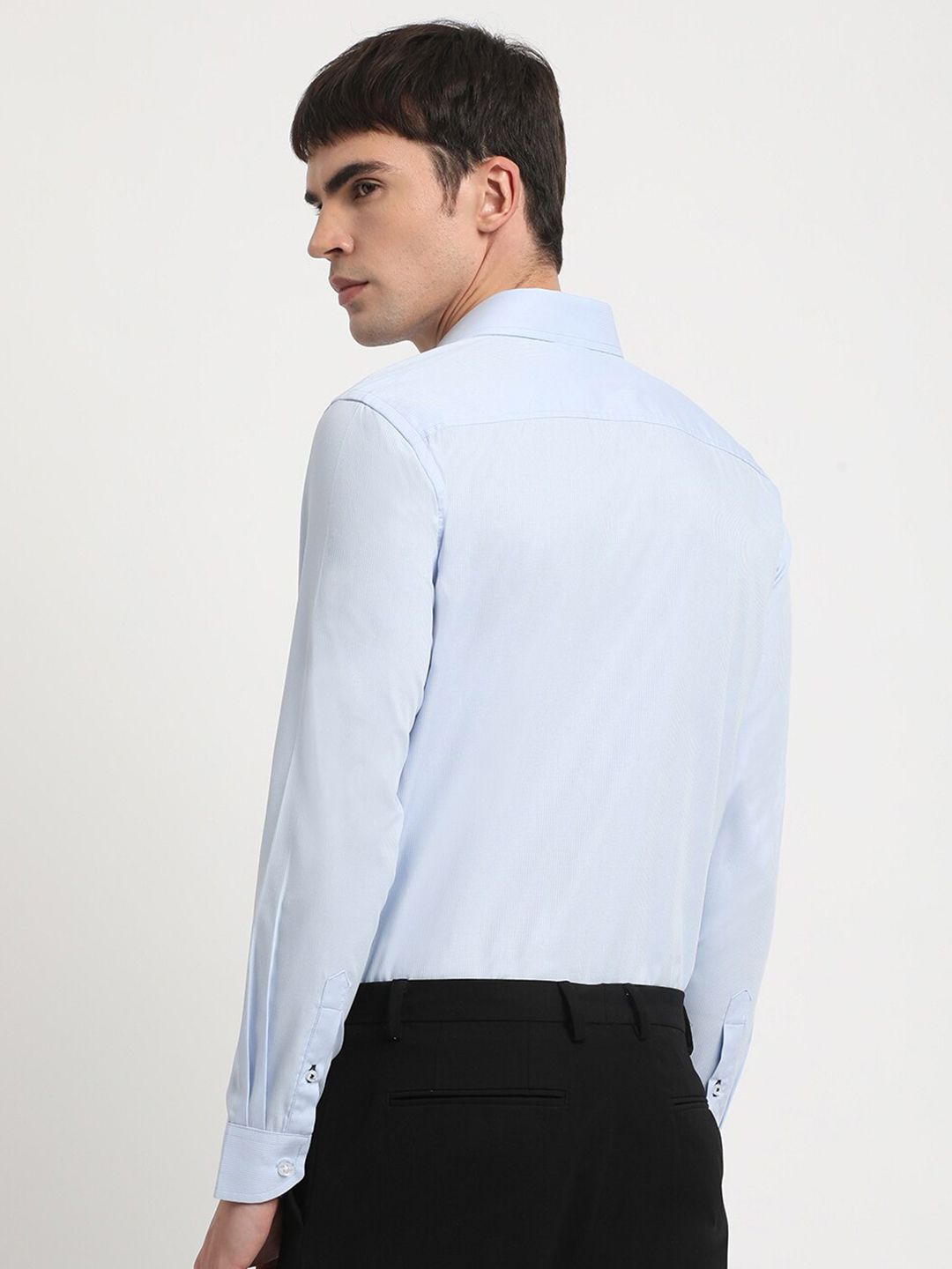 THE BEAR HOUSE Slim Fit Pure Cotton Formal Shirt