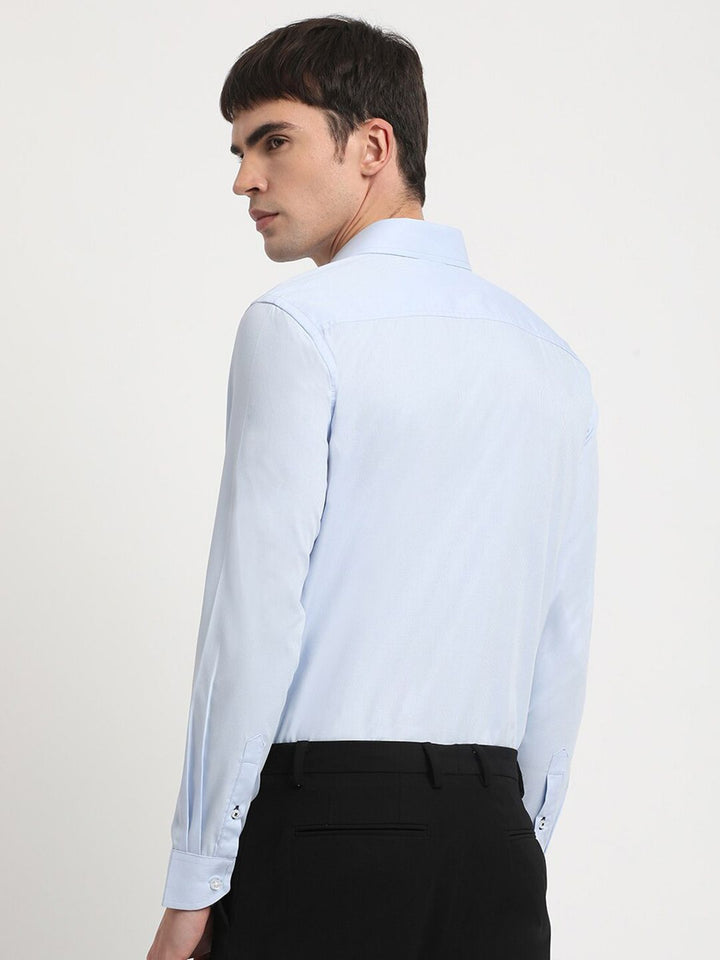 THE BEAR HOUSE Slim Fit Pure Cotton Formal Shirt