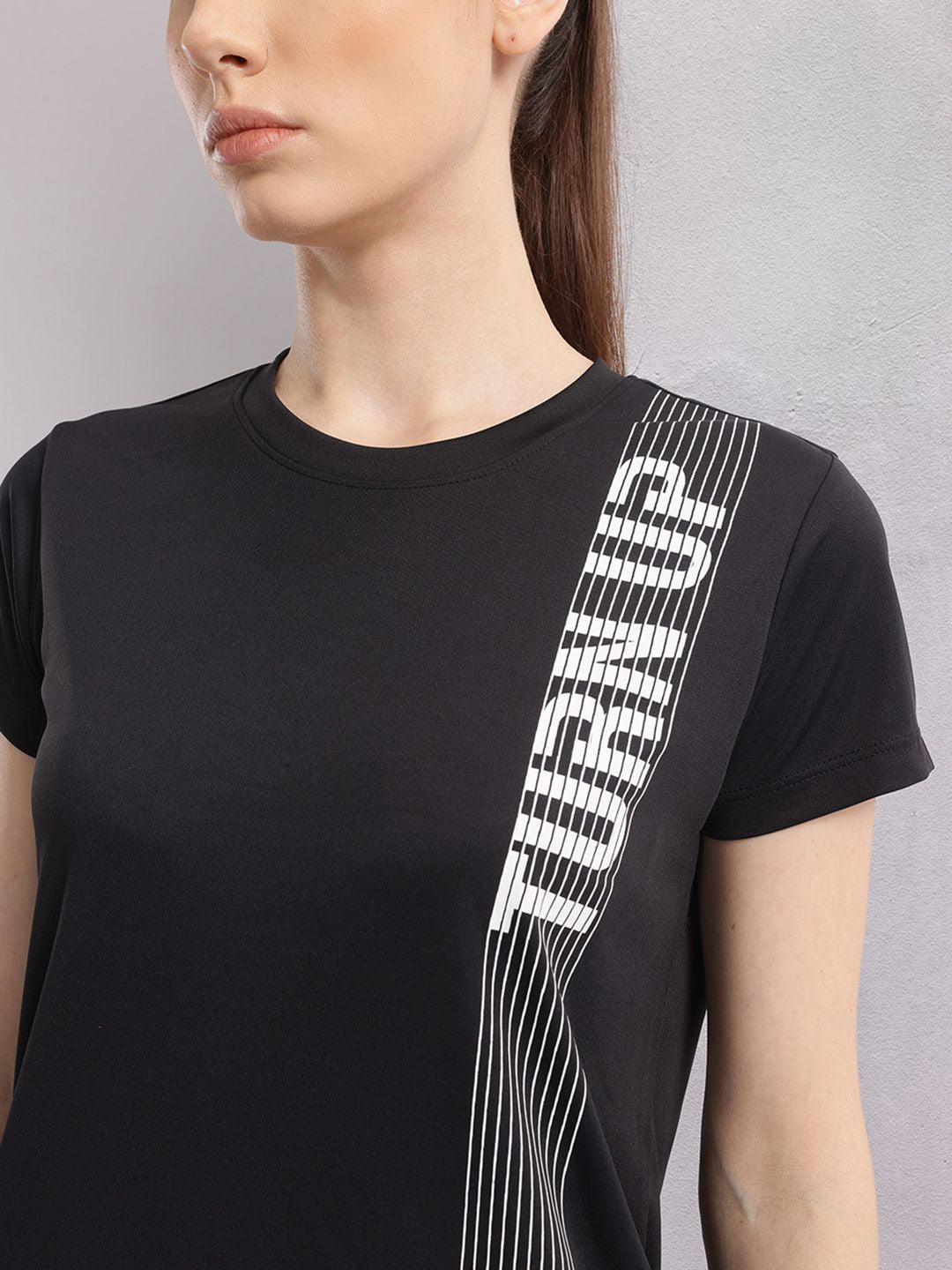 HRX by Hrithik Roshan Printed Rapid-Dry Training T-shirt