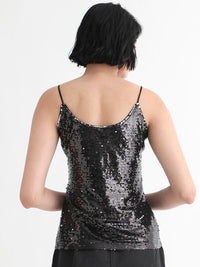 RAREISM Embellished Sequinned Top