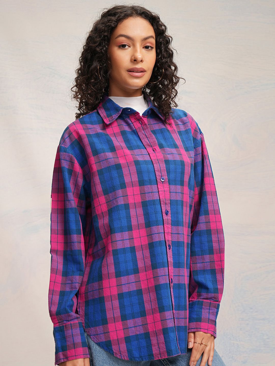 Tokyo Talkies Women Heavy Enzyme Silicon Shirt