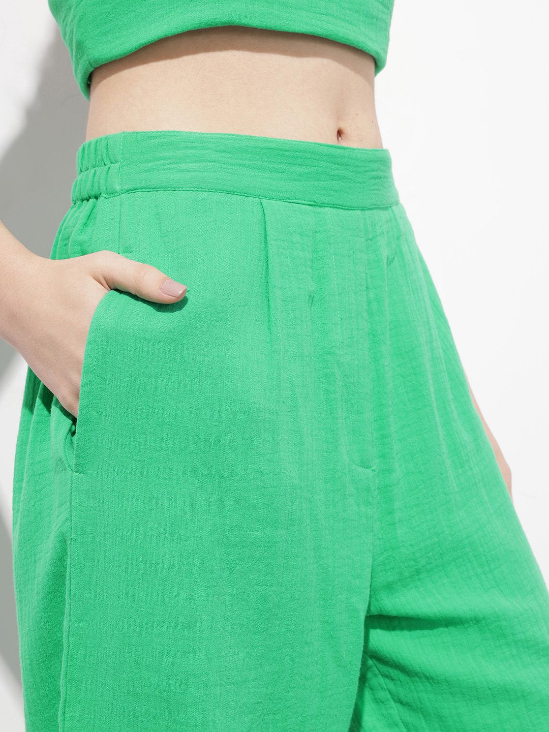 DressBerry Chic Ease Wide Leg Trousers