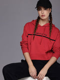 HRX by Hrithik Roshan TRAILTRACERS Printed Hooded Running Sweatshirt
