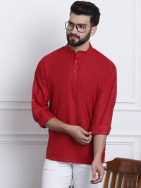 Anug by SOJANYA Men Red Kurta