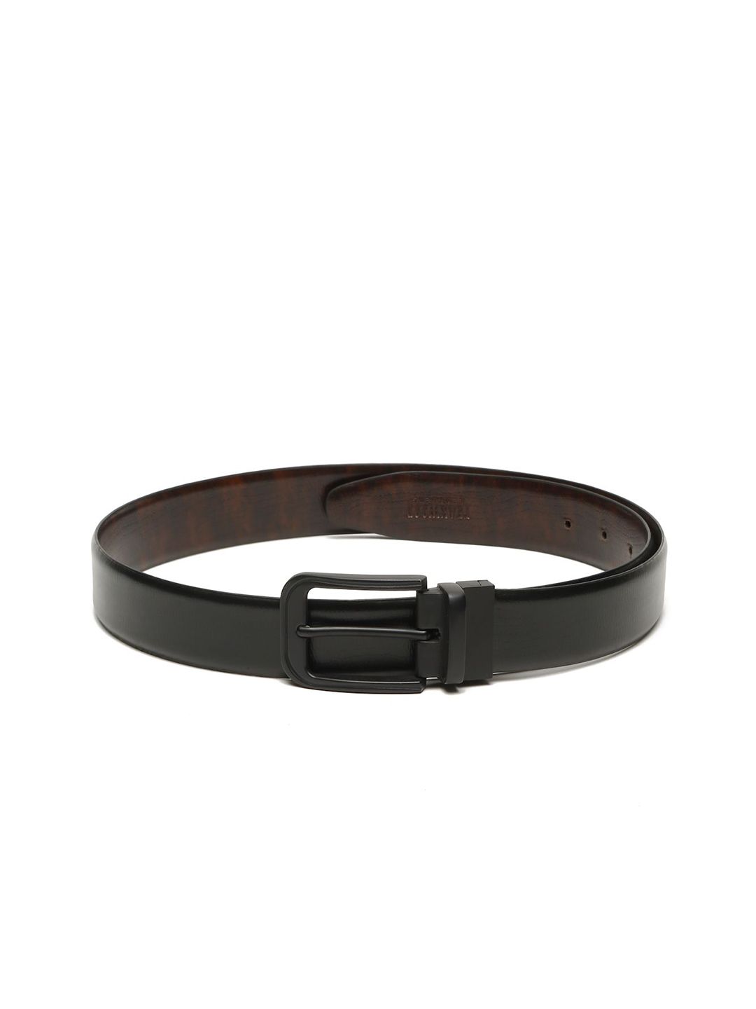 Teakwood Leathers Men Leather Reversible Formal Belt