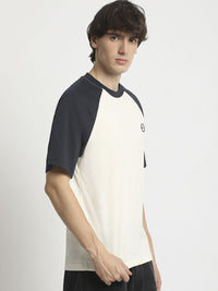 The Bear House Men Colourblocked Regular Fit Tshirt