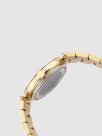 Sambungan Perancis Wanita Analog-toni Emas Watch FCL0001D