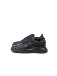 RARE RABBIT Men Cygnus Textured Leather Sneakers