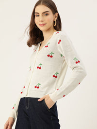 DressBerry Printed Cardigan