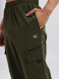 HRX by Hrithik Roshan Men Mid-Rise Rapid-Dry Training Track Pants