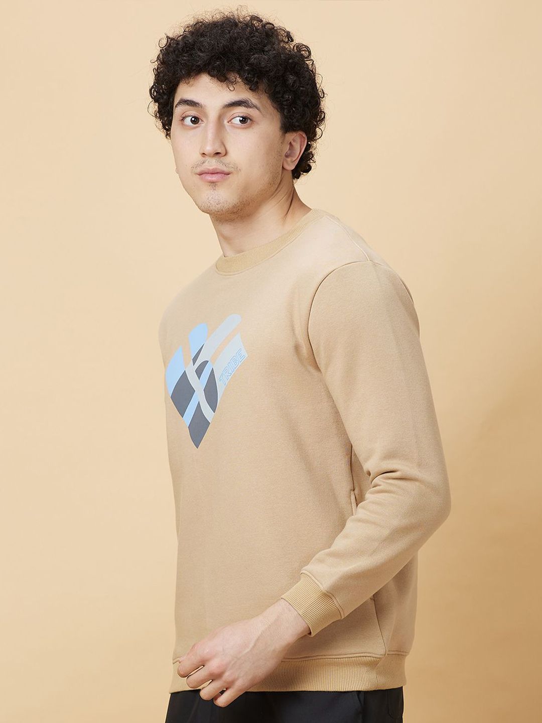 Being Human Men Printed Sweatshirt