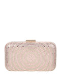 Metro Embellished Box Clutch