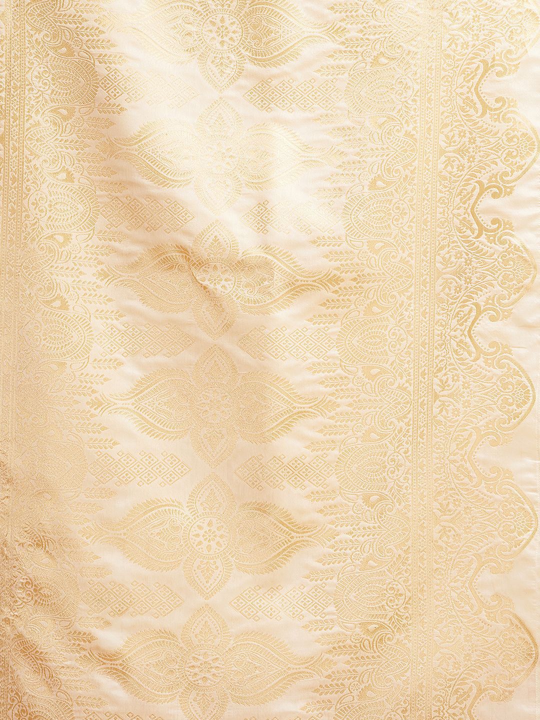 KALINI Woven Design Banarasi Saree With Blouse Piece