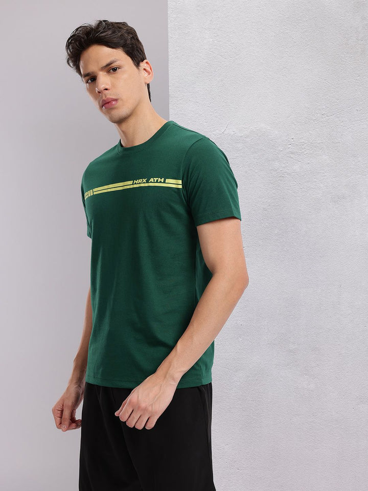 HRX by Hrithik Roshan Striped Lifestyle T-shirt