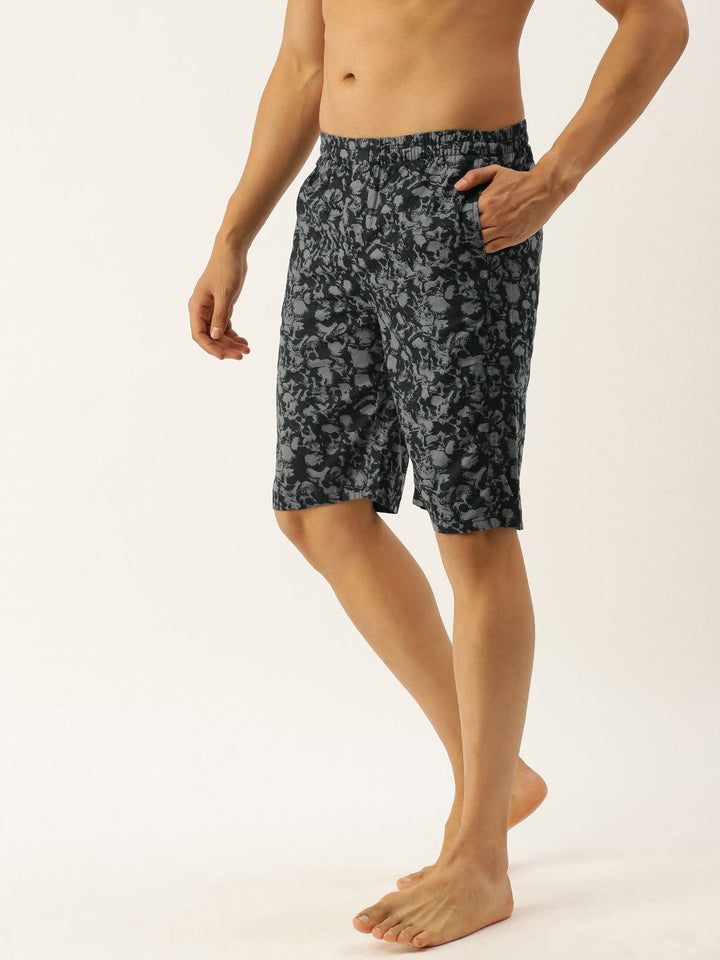 The Indian Garage Co Men Black & Grey Printed Boxers 0620-BXR06-11