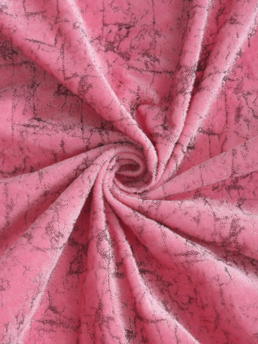 Cortina Pink Set of 2 Room Darkening Velvet Door Curtain