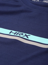 HRX by Hrithik Roshan Airflow Brand Logo Printed Rapid-Dry Running Ultralite T-shirt