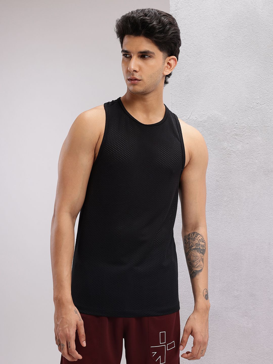 HRX by Hrithik Roshan Perforated Rapid-Dry Training T-shirt