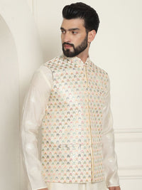 SOJANYA Jaket Nehru Sulam Lelaki