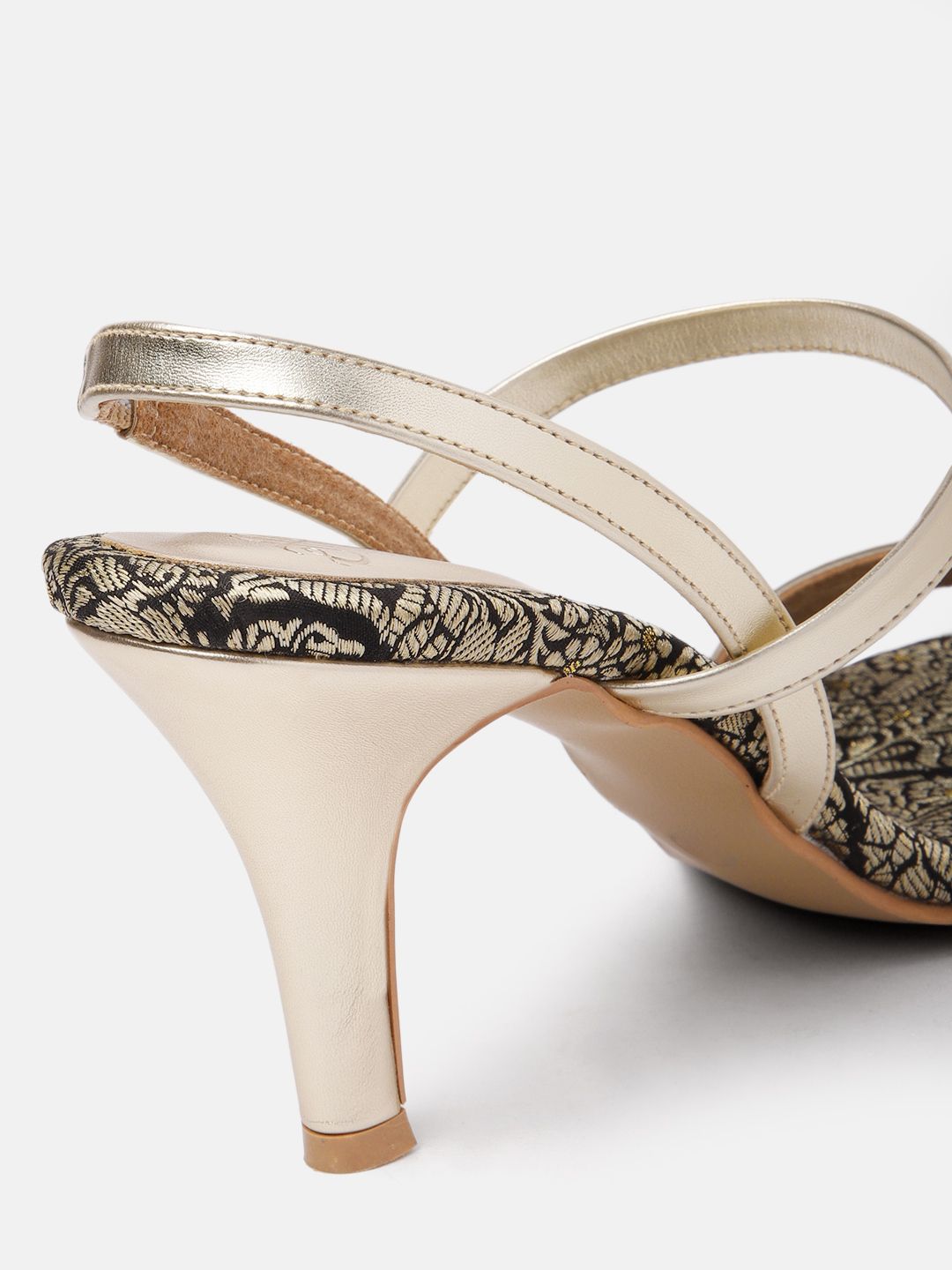 House of Pataudi Strappy Slim Heels