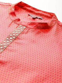 Anouk Woven Designed Kurta & Dhoti Pants Set