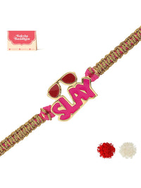 Voylla Slay Swag Design Thread Rakhi