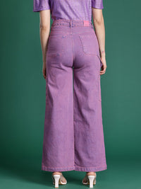 DressBerry Women Straight Fit Coloured Jeans
