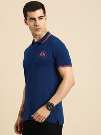 Being Human Men Polo Collar Pure Cotton T-shirt